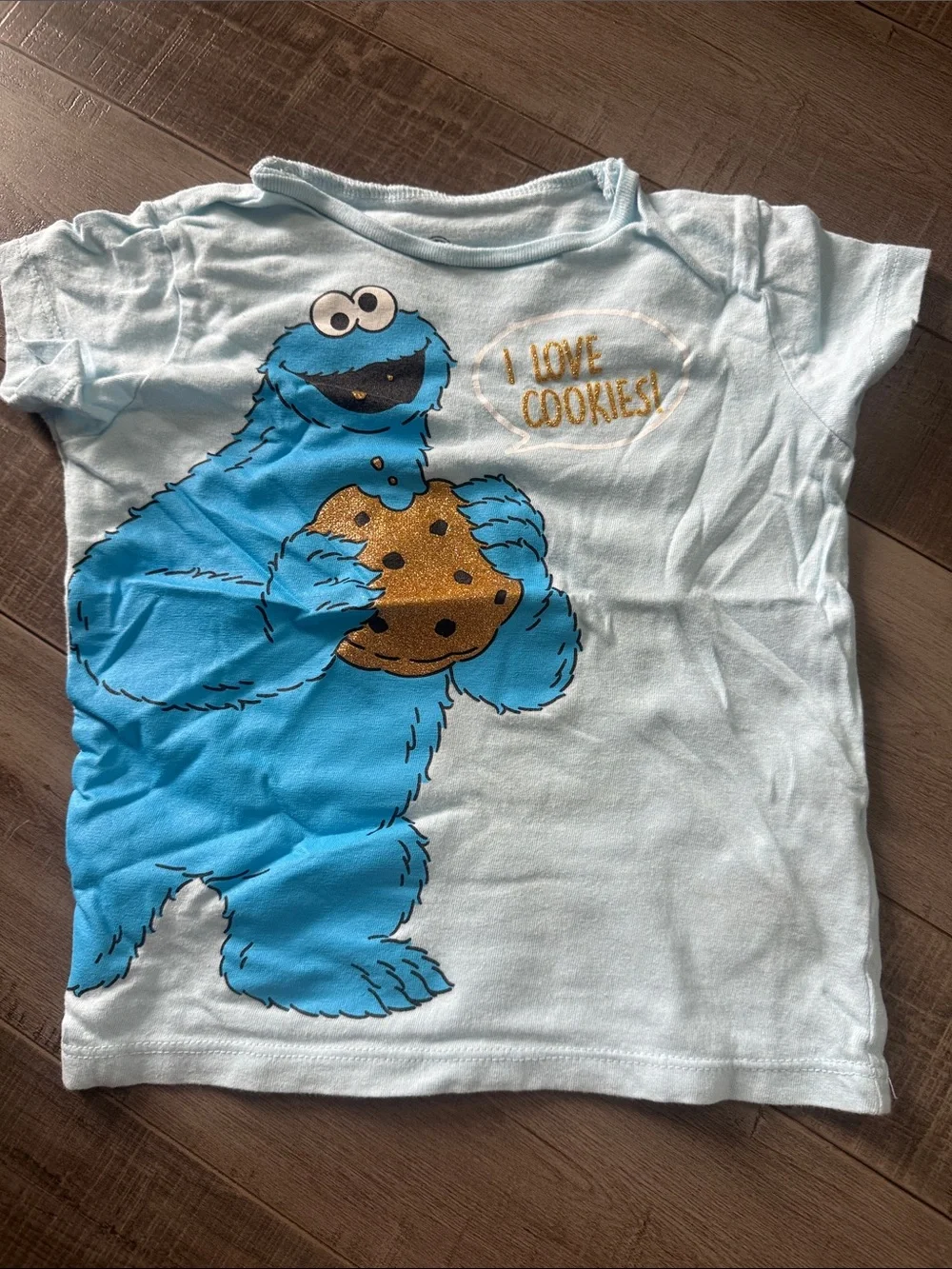 Carter's Orange, Blue, Yellow & Light Blue Short Sleeve Graphic Tee